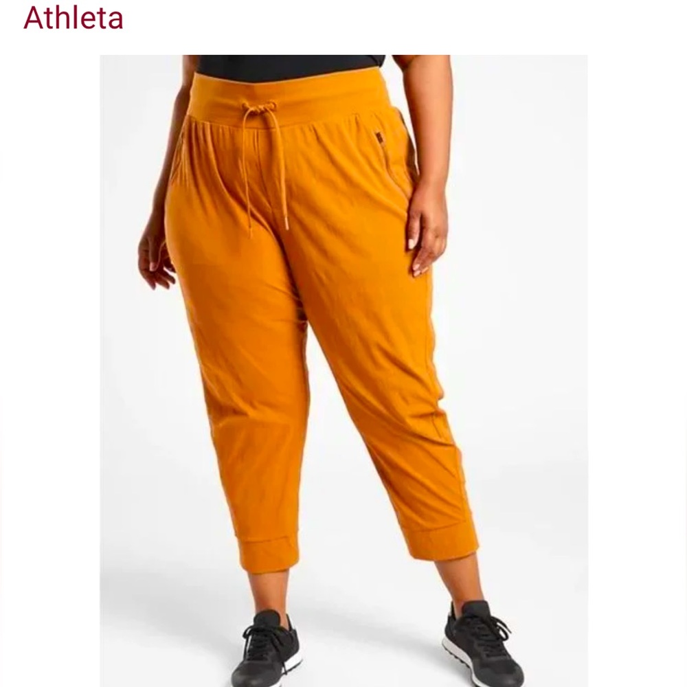 Athleta NWT Trekkie North Jogger Cattail Brown size 20